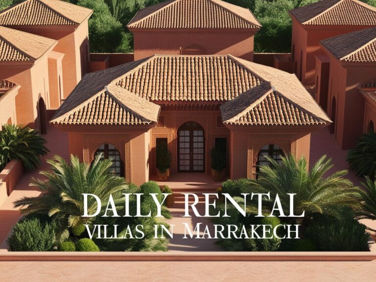 فيلات للكراء اليومي بمراكش