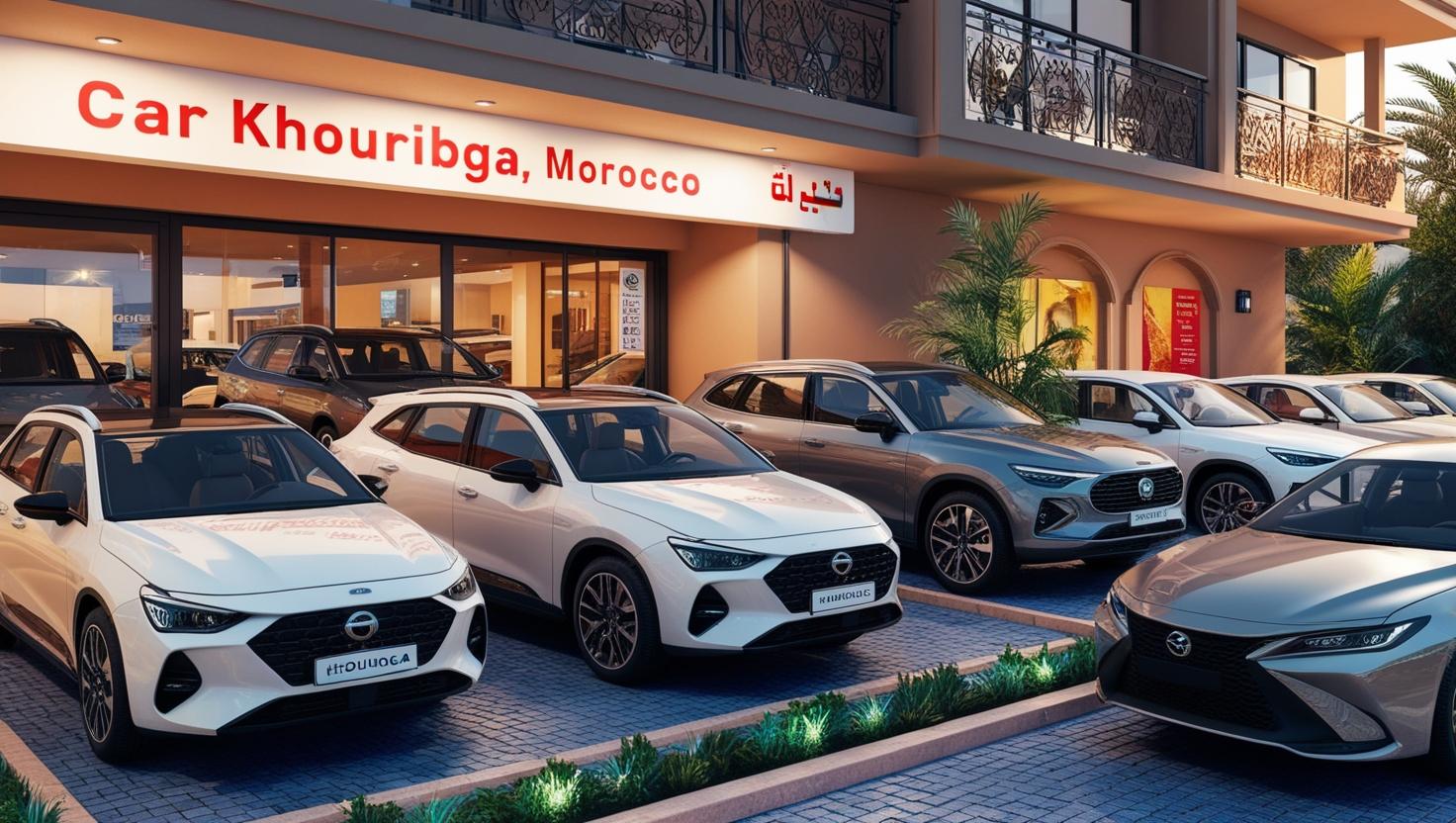 كراء السيارات في خريبكة