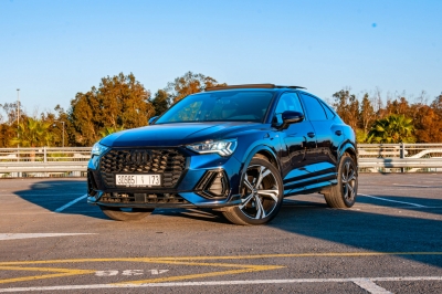 كراء سيارة and Drive the Audi Q3 2023 في الدار البيضاء سعر يبدأ من 1430 درهم يومي أسبوعي شهري
