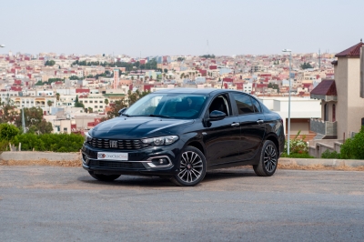 كراء سيارة and Drive the Fiat Tipo 2023 في الدار البيضاء سعر يبدأ من 580 درهم يومي أسبوعي شهري