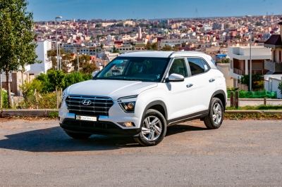 كراء سيارة and Drive the Hyundai Creta 5 Seater 2024 في الدار البيضاء سعر يبدأ من 520 درهم يومي أسبوعي شهري