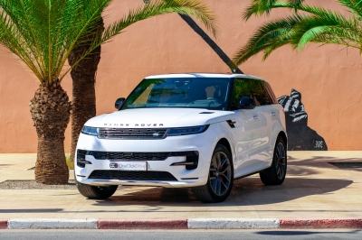 كراء سيارة and Drive the Land Rover Range Rover Sport 2023 في الدار البيضاء سعر يبدأ من 3100 درهم يومي أسبوعي شهري
