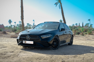 كراء سيارة and Drive the Mercedes Benz A Class 2023 في الدار البيضاء سعر يبدأ من 900 درهم يومي أسبوعي شهري