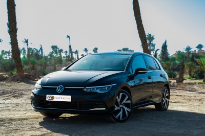 كراء سيارة and Drive the Volkswagen Golf 8 2024 في الدار البيضاء سعر يبدأ من 900 درهم يومي أسبوعي شهري