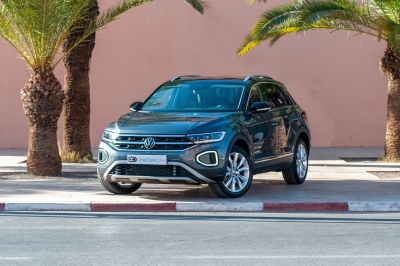 كراء سيارة and Drive the Volkswagen T Roc 2023 في الدار البيضاء سعر يبدأ من 780 درهم يومي أسبوعي شهري