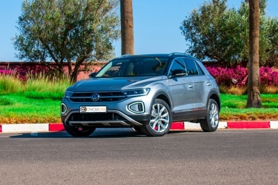 كراء سيارة and Drive the Volkswagen T Roc 2023 في الدار البيضاء سعر يبدأ من 750 درهم يومي أسبوعي شهري