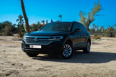 كراء سيارة and Drive the Volkswagen Touareg 2023 في الدار البيضاء سعر يبدأ من 1100 درهم يومي أسبوعي شهري