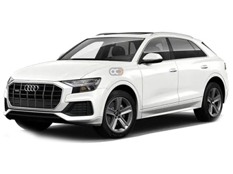 كراء سيارة and Drive the Audi Q8 2024 في الدار البيضاء سعر يبدأ من 3250 درهم يومي أسبوعي شهري