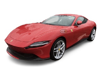 كراء سيارة and Drive the Ferrari Roma 2023 في الدار البيضاء سعر يبدأ من 35000 درهم يومي أسبوعي شهري